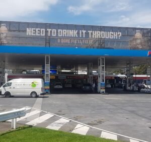 United Petroleum Kingsway (Pie Face) Gas station in South Melbourne