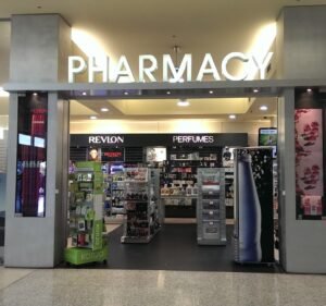 Pharmacy and Health Stores in Victoria Australia Airport T1 Amcal Pharmacy