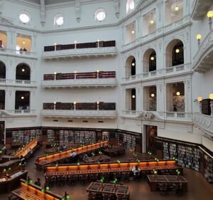 Readings State Library Book store in Melbourne