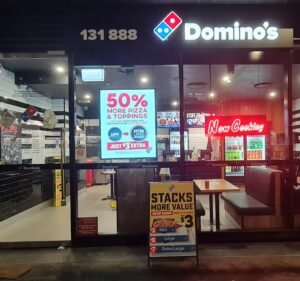 Fast Food Restaurants in Melbourne Australia Domino's Pizza North Melbourne