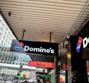 Fast Food Restaurants in Melbourne Australia Domino's Pizza Flinders St