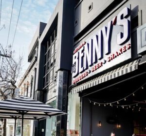 Fast Food Restaurants in South Yarra Australia Benny's American Burger