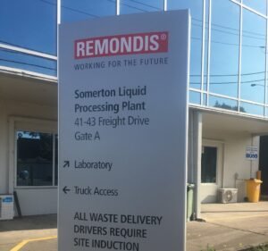 REMONDIS Somerton Liquid Processing Plant Waste management service in Somerton