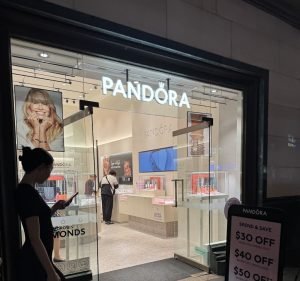 Pandora Pitt Street Jewellery in Sydney
