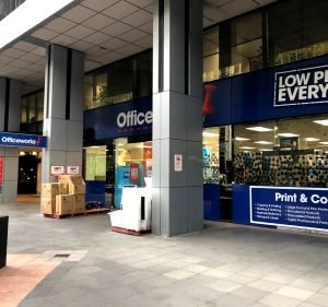 Printing Services in Melbourne Australia Officeworks Bourke St