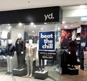 yd. Brisbane CBD Men's clothing store in Brisbane City