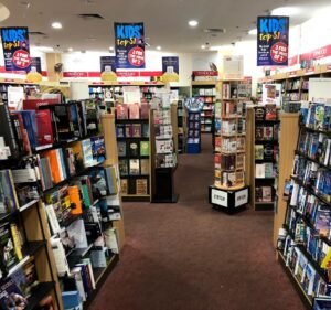 Dymocks Victoria Gardens Book store in Richmond