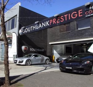 Southbank Prestige Car dealer in Port Melbourne