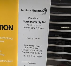  Territory Pharmacy Palmerston