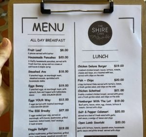 The Shire Cafe Food & Beverages in St Arnaud