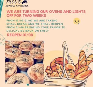 Filous Patisserie and Bakery Food & Beverages in Carlton North