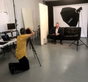 Headshot Photographer Portrait studio in Brunswick East