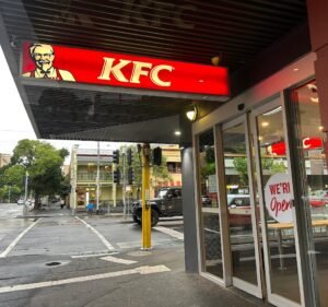 Fast Food Restaurants in Melbourne Australia KFC Carlton