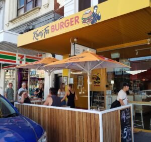 Fast Food Restaurants in South Yarra Australia Kung Fu Burger
