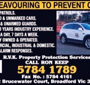 RVK Property Protection Services Safety Services & Supplies in Broadford