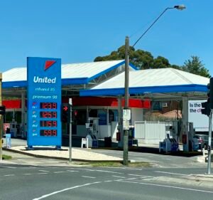 United Petroleum Kew Gas station in Kew