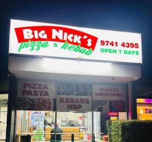 Fast Food Restaurants in Wyndham Australia Big Nick's Pizza & Kebab