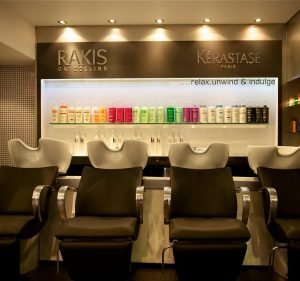 Rakis on Collins Melbourne Hair & Beauty in Melbourne