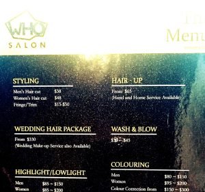 WHO Salon Hair & Beauty in Melbourne