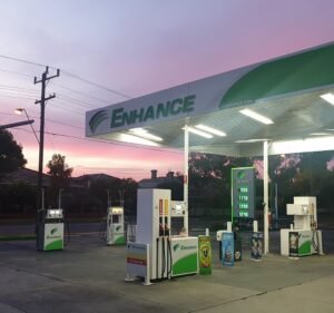 Gas Stations in Melbourne Australia Enhance Ascot Vale.