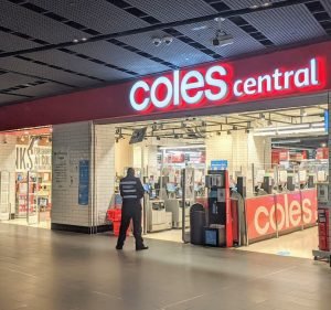 Supermarkets in Victoria Australia Coles Central Melbourne Central