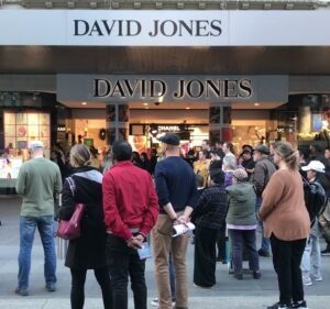 David Jones - Bourke Street Mall in Melbourne