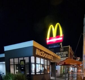 Fast Food Restaurants in Victoria Australia McDonalds